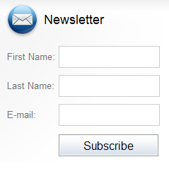 Out-of-the-box newsletter subscription form
