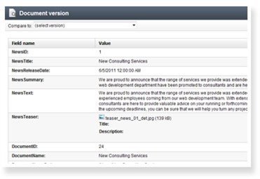 Document Versioning